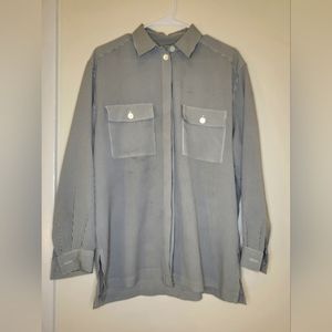 Stripped Button Up Shirt